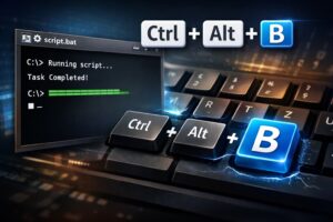 batファイルショートカット